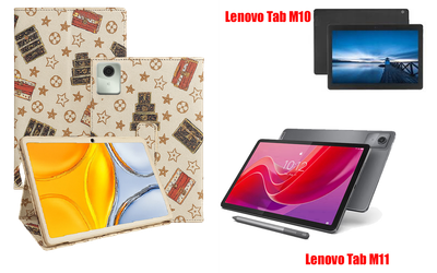 Чехол-подставка CRAYTON для Lenovo Tab M10, Lenovo Tab M11 – стиль, защита и ручная сборка, цвет Л белый