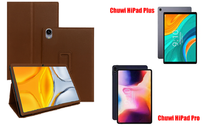 Чохол-підставка CRAYTON для Chuwi HiPad Plus, HiPad Pro – стиль, захист і ручна збірка, колір Коричневий св
