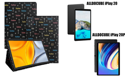 Чехол-подставка CRAYTON для ALLDOCUBE iPlay 20, iPlay 20P – стиль, защита и ручная сборка, цвет Фэшн черный