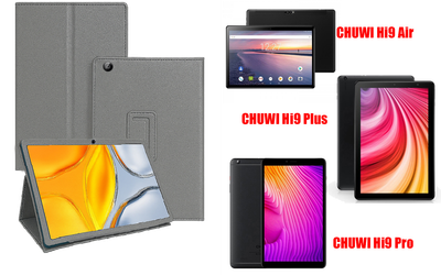 Чохол-підставка CRAYTON для CHUWI Hi9 Air, Hi9 Plus, Hi9 Pro – стиль, захист і ручна збірка, колір Сірий тм