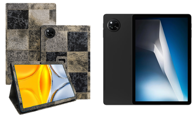 Чехол-подставка CRAYTON для DOOGEE Tab A9 Pro+ – стиль, защита и ручная сборка, цвет Мех