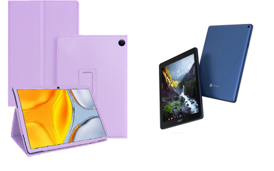 Чехол-подставка CRAYTON для Acer Chromebook Tab 10 – стиль, защита и ручная сборка, цвет Фиолетовый