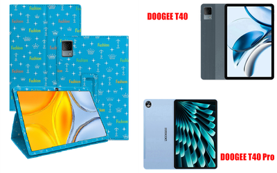 Чехол-подставка CRAYTON для DOOGEE T40, DOOGEE T40 Pro – стиль, защита и ручная сборка, цвет Фэшн синий