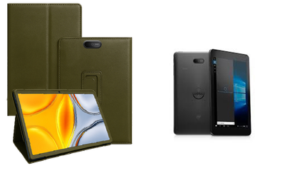 Чехол-подставка CRAYTON для Dell Venue 8 Pro (5855) – стиль, защита и ручная сборка, цвет Оливковый