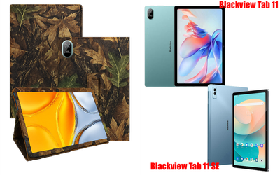 Чехол-подставка CRAYTON для Blackview Tab 11, Tab 11 SE – стиль, защита и ручная сборка, цвет Клен