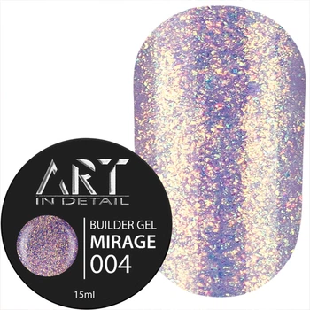 Гель для нарощування нігтів ART Builder Gel MIRAGE №004 15 мл