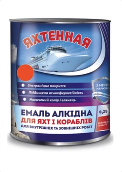 Краска эмаль на основе алкидной смолы ПФ-167 темно-коричневая 2,8 кг