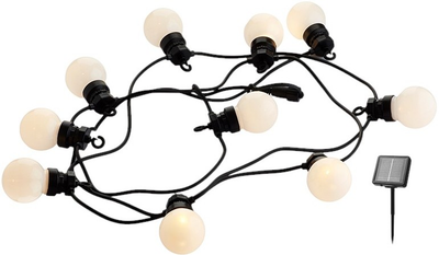 Girlanda Sirius Lucas Solar Starter set 10 LED Mat White (5707310696118)
