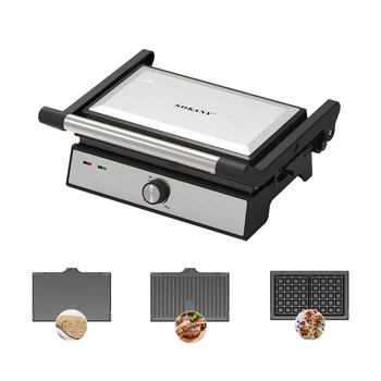 Мультимейкер 3в1 Sokany SK-08092 Гриль вафельница 1500W