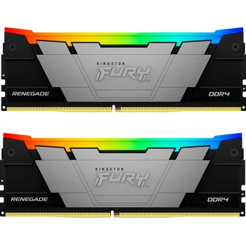 Модуль памяти для компьютера DDR4 64GB (2x32GB) 3600 MHz FURY Renegade RGB Kingston Fury (ex.HyperX) (KF436C18RB2AK2/64)