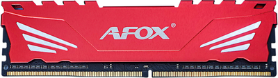 Оперативна память AFOX DDR4-3200 16384MB PC4-25600 Gaming Red (AFLD416PH1CA)