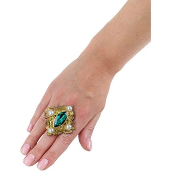 Кільце Royal Queen SETA Decor 25-627GL-GR