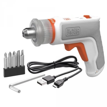 Аккумуляторная отвертка BLACK+DECKER BCRTA01 (259401)