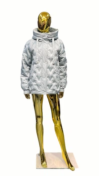 Куртка женская межсезонная Snow Owl коротка стёганная 25C666 M голубой