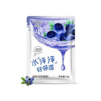 Тканевая маска для лица с экстрактом черники Images Gentle Skin Care Facial Mask, 25 г