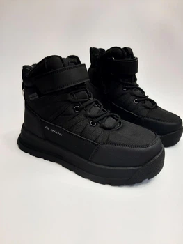 Женские зимние ботинки Bi&Ki 01428 А чёрные р.38-23.7 см