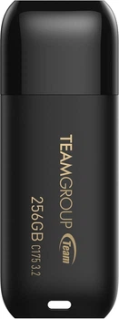 Флешка USB 3.2 256Gb Team C175 Pearl Black (TC1753256GB01)