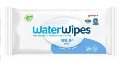 Дитячі дезінфікуючі серветки WaterWipes 60 шт (101097)