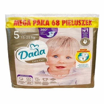 Підгузки Dada Extra Care 5 (15-25 кг), 68 шт з кишенькою від перетікань