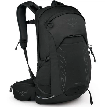 Рюкзак туристический Osprey Talon 22 ONE SIZE Чорний-Сірий