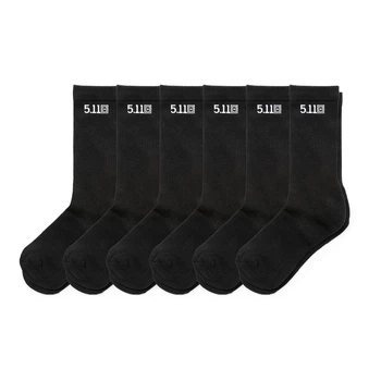 Носки тактические 5.11 Tactical Duty Ready Basic Crew Socks L Black (10049-019-L)