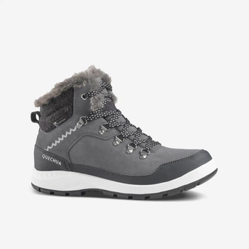 Жіночі черевики QUECHUA SH500 X-WARM Mid, водонепроникні - EU36