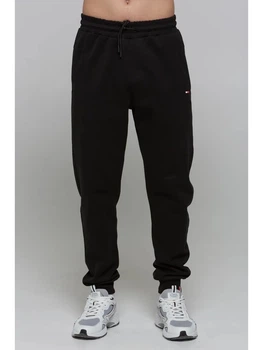 Брюки спортивные мужские TOMMY HILFIGER Classic Flag Logo TH-10006 Black L