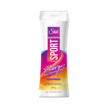 Гель-шампунь SHIK Sport Energy Fitness Зеленый кофе 250 мл