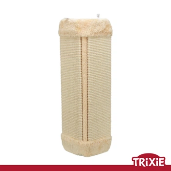 Драпак-дошка для котів Trixie 43431 кутовий (сизаль/плюш), 32х60см,натур/беж (TX-43431) 4011905043432