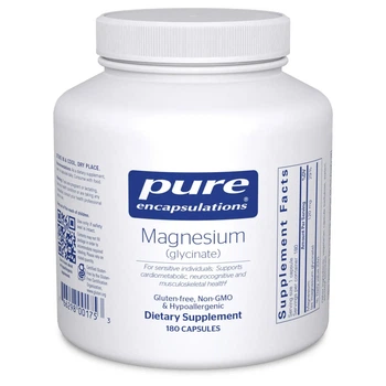 Magnesium Glycinate Магній Гліцинат 120 мг Pure Encapsulations 180 капсул