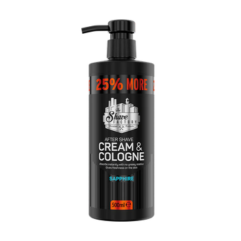 Крем-одеколон после бритья The Shave Factory After Shave Cream & Cologne Sapphire 500 мл