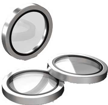 Szkło ochronne Etteri Camera Lens Protector do Apple iPhone 16 Pro / 16 Pro Max Silver (5907504523958)