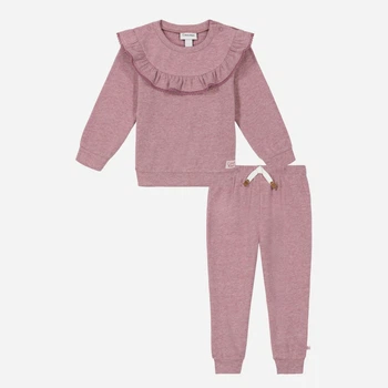 Дитячий комплект (кофтинка + штанці) для дівчинки Calvin Klein 723743021 68 см Рожевий (1159844613)