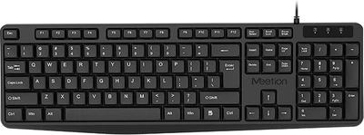 Клавиатура проводная Meetion K200 USB Black (MT-K200-A-RUA)