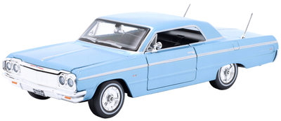 Модель автомобіля Maisto Chevrolet Impala 1964 1:24 Блакитний (0090159329084)