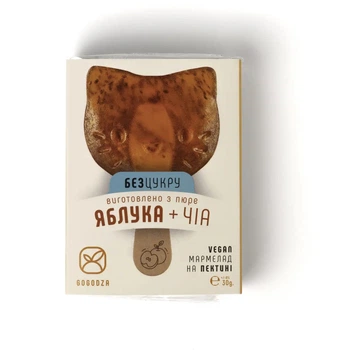 Веган мармелад Gogodza яблуко-чіа 30г