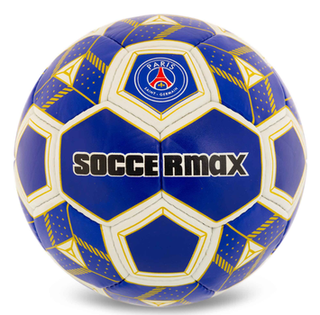 Мяч футбольный №5 PU Гриппи сшит вручную SOCCERMAX CHELSEA FB-0047-811