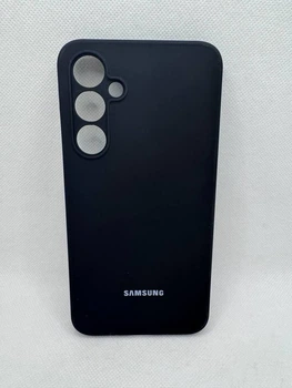 Чохол Silicone Cover Full для Samsung Galaxy A35 Чорний