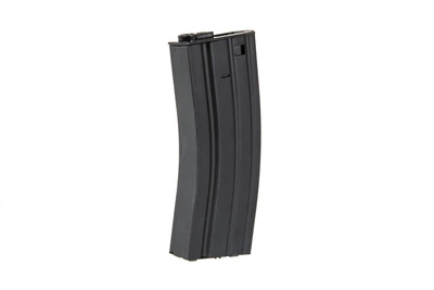 Магазин бункерный Hi-Cap 300 шариков для M4/M16 (подкрутка ключом) - Black [Specna Arms]