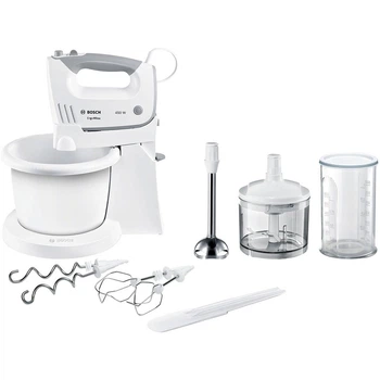 Міксер BOSCH ErgoMixx MFQ36490 біло сірий