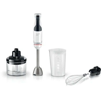 Блендер занурюваний BOSCH Серія 4 ErgoMaster MSM4W221 біло чорний