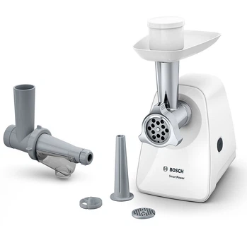 М'ясорубка BOSCH SmartPower MFW2515W з насадкою соковижималкою