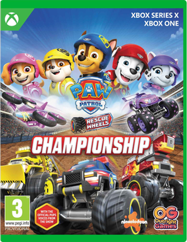 Gra XOne/XSX Psi Patrol Rescue Wheels: Championship (Blu-ray płyta) (5061005356375)
