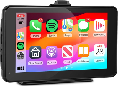 Автомагнитола Podofo A3135 / 7" / Сенсорная / Apple CarPlay / Android Auto / Bluetooth / WI-FI / GPS / FM / USB / AUX / TF Card