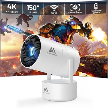 Проектор AUBOR MENTECH X3 4K Wi-Fi Bluetooth Android 11 1004726891