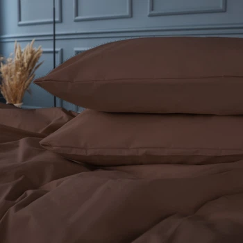 Комплект постельного белья MirSon Бязь 19-1217 Chocolate perla 200 x 220 см (2200000949257)