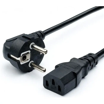 Кабель живлення ПК ATCOM CEE 7/7 - IEC C13 євровилка, довжина 1,2 м 16988