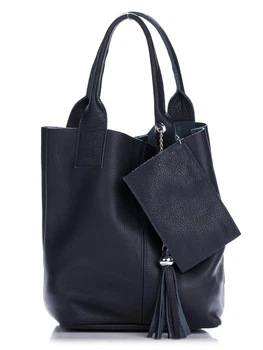 Сумка шоппер женская из натуральной кожи ARTiS Bags 1532 9343 синяя