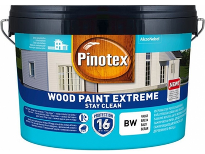 Farba Pinotex Wood Paint Extreme do drewna samoczyszcząca półmatowa Biała BW 2.5 l (5310523)