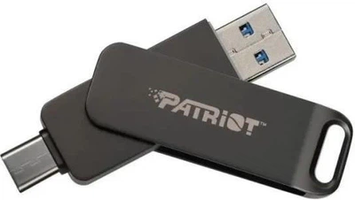 Флешка PATRIOT 128 GB Rage R550 USB 3.2 Gen 1 Type-A + C (PE128GR550DSAD)